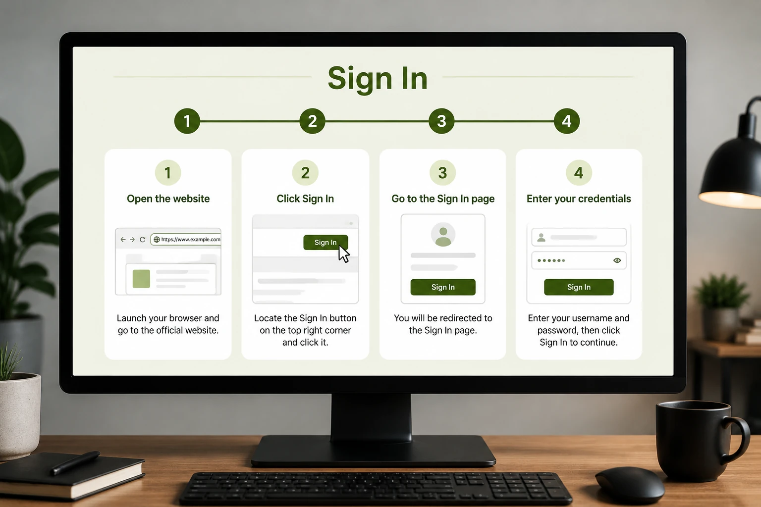 Step 4 – Access Your Account